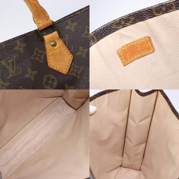 LOUIS VUITTON Monogram Sac Plat Hand Bag M51140 - Picture 11 of 12